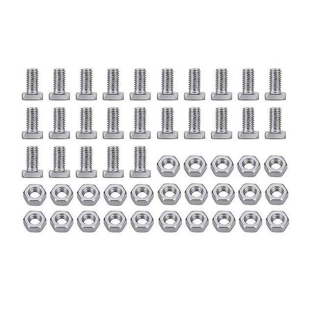 HEAVY DUTY ALUMINUM Bolts and Nuts for Greenhouse Maintenance and ...