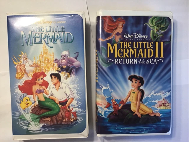 DISNEYS THE LITTLE Mermaid And The Little Mermaid II Return To The Sea ...