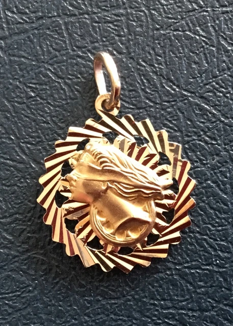 Pendentif Argent 900 / Sterling Nefertiti - Occasion Bon état, Bijou Vintage égyptien