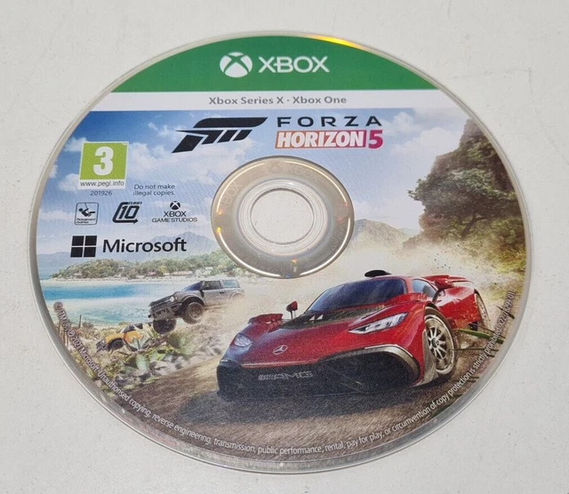 Forza Disc FORZA HORIZON 5 XBOX Series X / Xbox One Game - Disc Only £25.00 ...