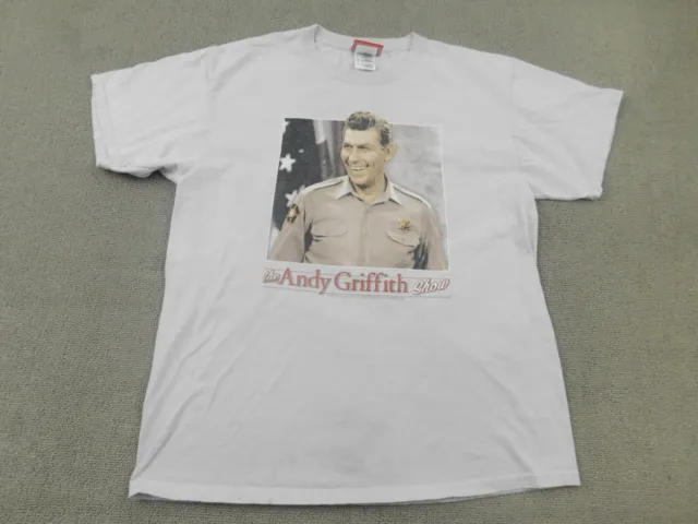 Andy Griffith Show Shirt Men Large Gray  Short Sleeve Television City L 2013