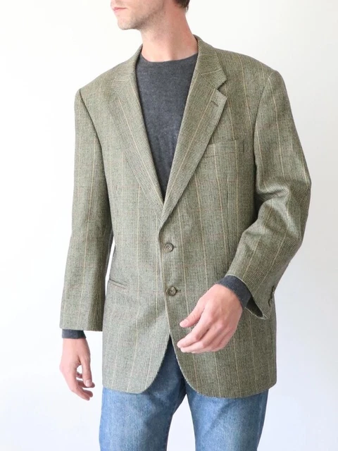 Veste Blazer En Laine Crème Vintage Guy Laroche - Taille XL - Made In France - Occasion Très Bon État (9/10)