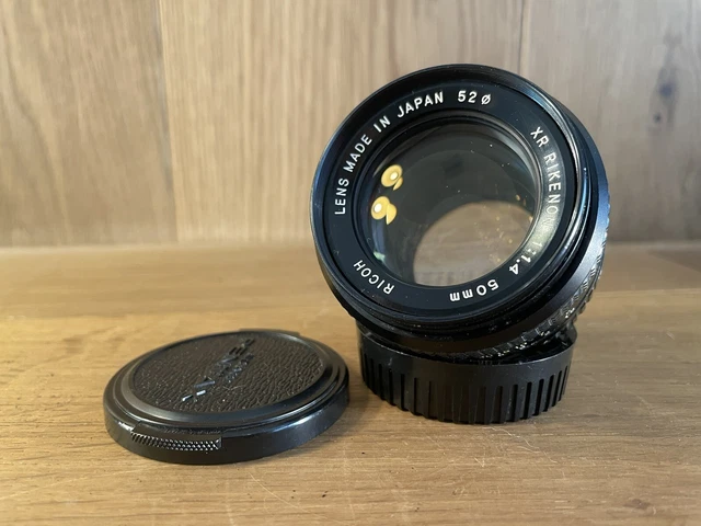 Objectif Ricoh 50 Mm F/2 – Monture Pentax K – Premier Modèle – Fabriqué Au Japon