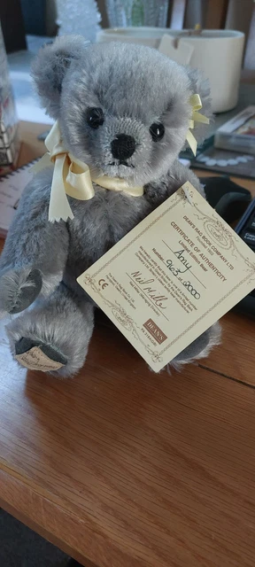 DEANS RAG BOOK Co Ltd Grey Bear Jointed Limited Edition £22.54