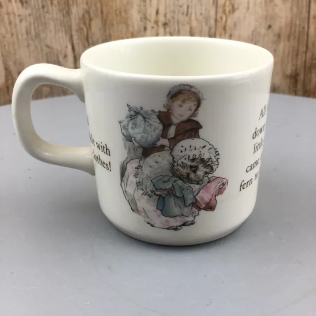 Vintage Wedgwood Mrs Tiggy Winkle Childs Mug China Beatrix Potter Cup Toddler