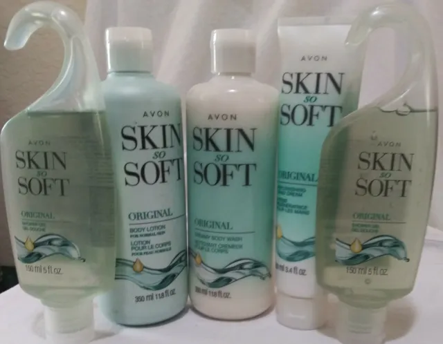 Avon (SSS) SKIN SO SOFT, body lotion, shower gel, body butter, hand lotion + NEW