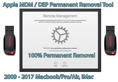 MDM Removal (Remote Management Removal) DEP Enrollment Unlock MacBook Pro / Air
