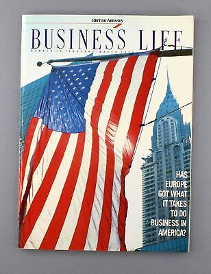 British Airways Business Life Airline Inflight Magazine February / March 1989 Ba