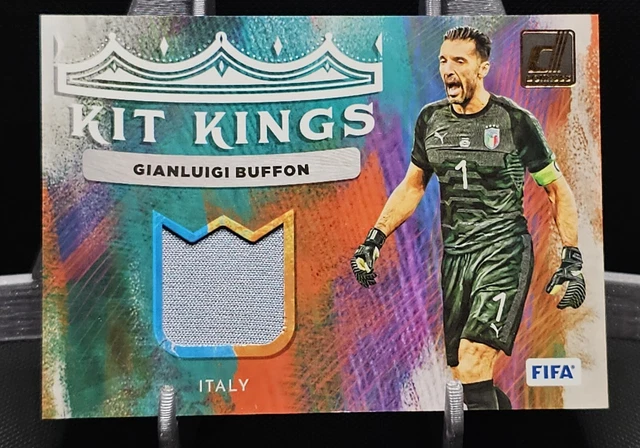 2022-23 DONRUSS KIT Kings Jersey Relic Gianluigi Buffon #KK-BUF (Player ...