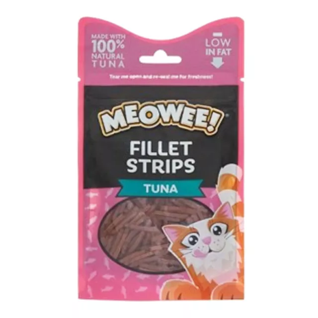 Meowee! Thunfisch Filet Streifen 35g Katzenleckereien