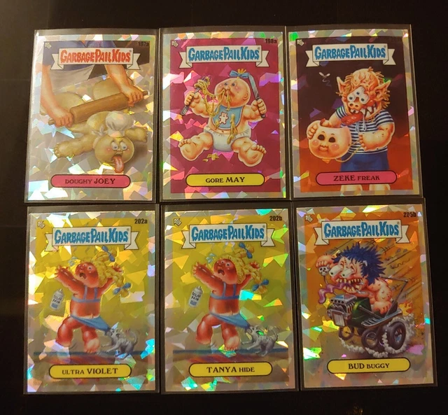 2022 Topps Chrome Garbage Pail Kids complete your Atomic Refractor set Series 5 4