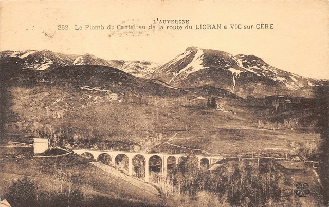 le Lead du Cantal seen from the road from LIORAN to VIC on CERE -