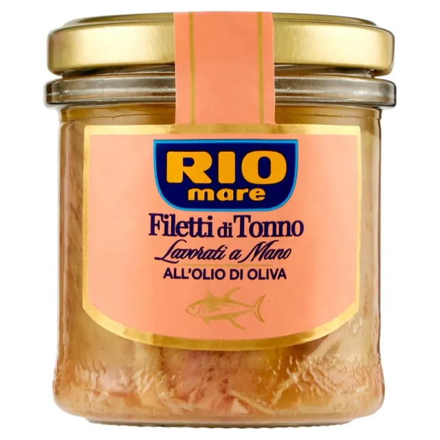 12 Confezioni Rio Mare Filetti di Tonno Olio di Oliva 130 g