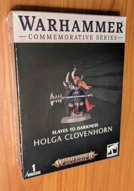 Holga Clovenhorn warhammer age of sigmar chaos warrior slaves to darkness