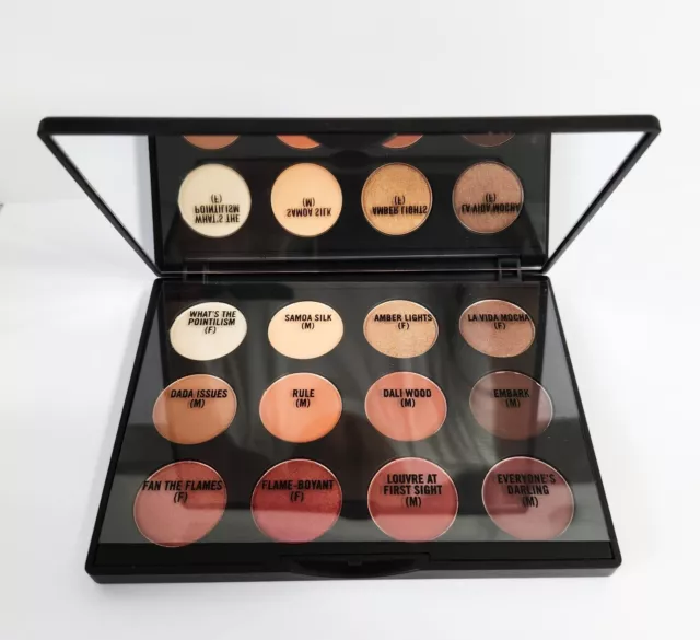 MAC NIB Art Library Flame-Boyant 12 Pan Eye Shadow Palette