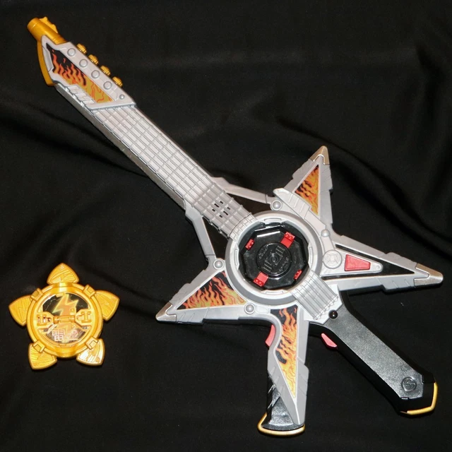 Power Morpher Guitar Sword - Power Rangers Ninja Steel - BANDAI Japon - Occasion
