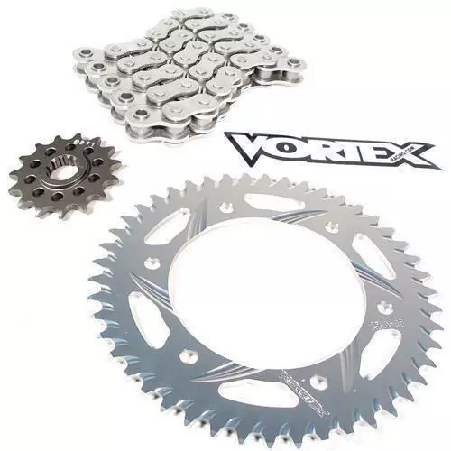 Vortex HFRS Hyper Fast 520 Street Conversion Chain and Sprocket Kit Gold CKG6261