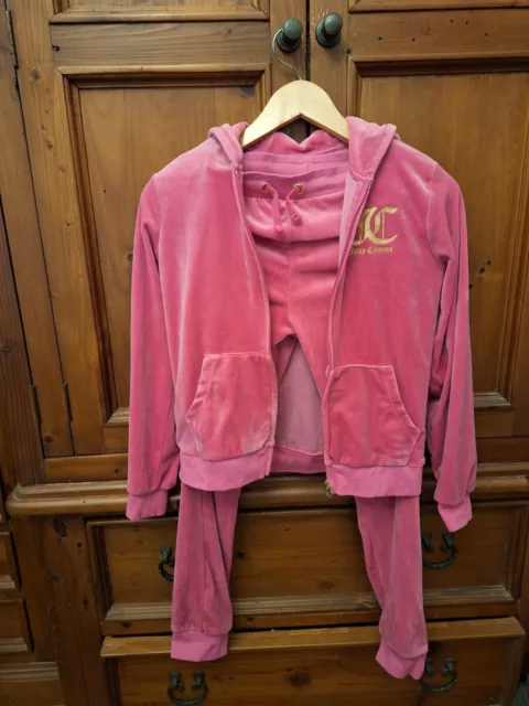 juicy couture tracksuit, pink 10- 11 yrs