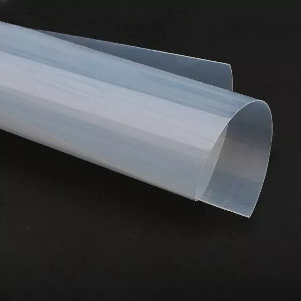 Silicone Rubber Sheet Black/Clear White 1 2 3mm 4mm 5/6mm Thick Mat Various  Size