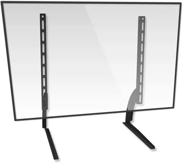 Ttap Replacement Tabletop Pedestal Universal TV Stand for 70 inch, Black