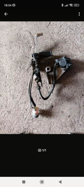 Impianto frenante posteriore Kawasaki Gpz 500 S tipo Ex 500 D completo