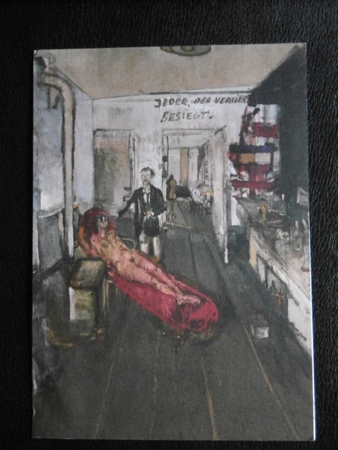 VARLIN Willy Guggenheim carton invitation gal. C. Bernard Paris 97 École Suisse