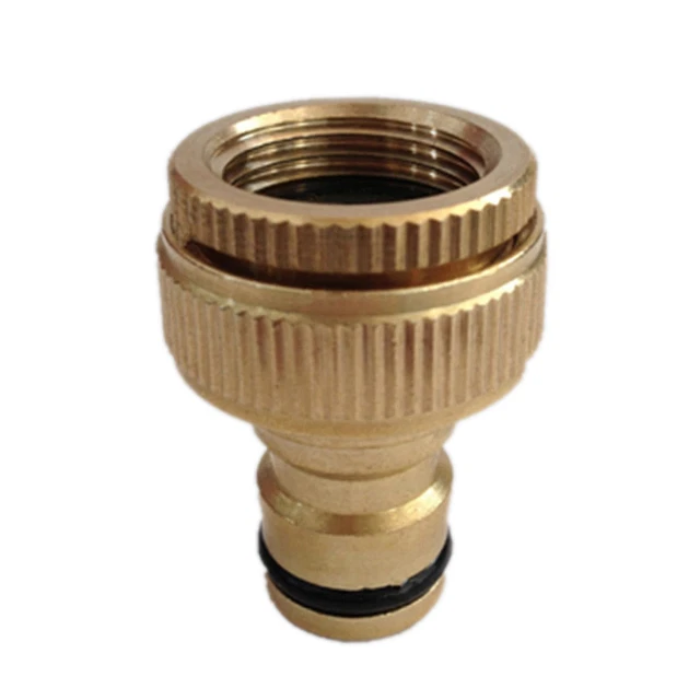 Brass Garden Tap Hose Pipe Connector Quick Release Hosepipe Hose Lock1/2"3/'ZY