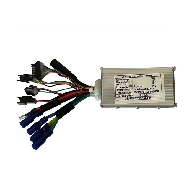Kit Moteur Sans Balais 1000W 48V Pour Tricycle Ou Vélo électrique – 570 Tr/min, 3 Vitesses, Marche Arrière – Charge 500 Kg