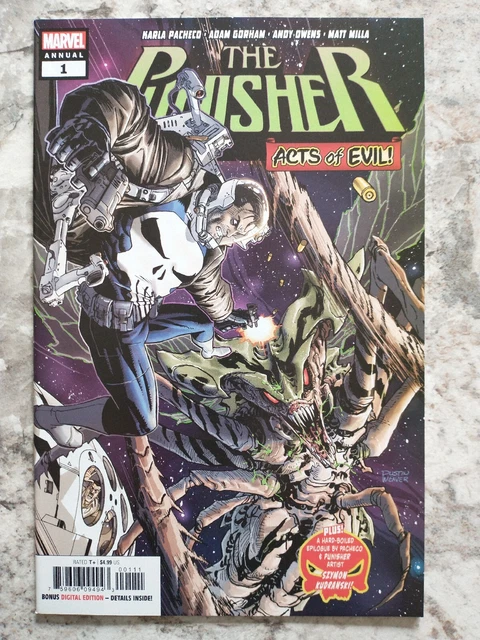 The Punisher Acts Of Evil Annual #1 1st Print VF/NM Marvel Comics 2018 Pacheco
