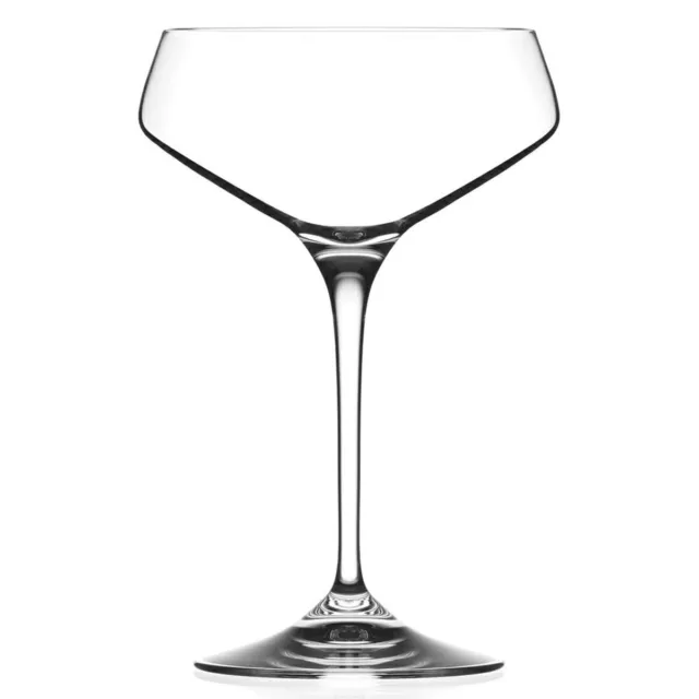 Set 6 Pz. Coppa per Champagne Aria Calice Spumante Bicchiere in Vetro da 330 ml