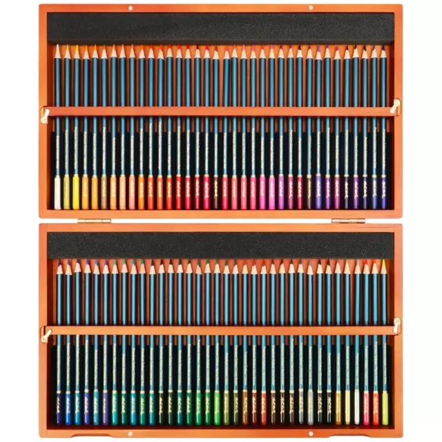72pc Colour Pencil  Box Set Premium Mont Marte Drawing Sketching Colour Pencils