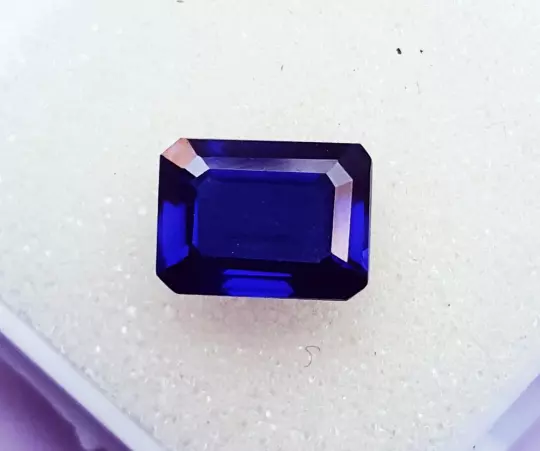 Beautiful 9x7x3 MM 100% Natural Blue Tanzanite 2.85 Ct Loose Gemstones Certified