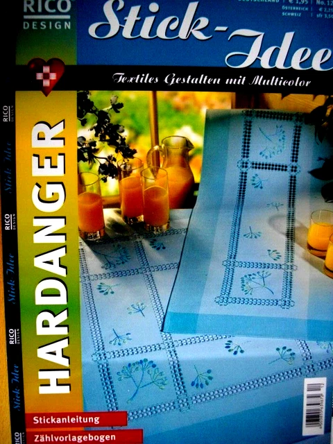 Rico Stickidee - Hardanger - textiles Gestalten mit Multicolor