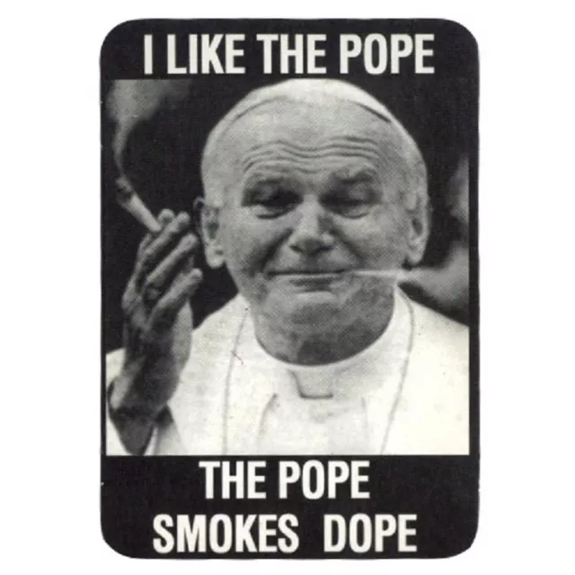 FUN - I Like The Pope - Aufkleber / Sticker - Neu #265 - Funartikel
