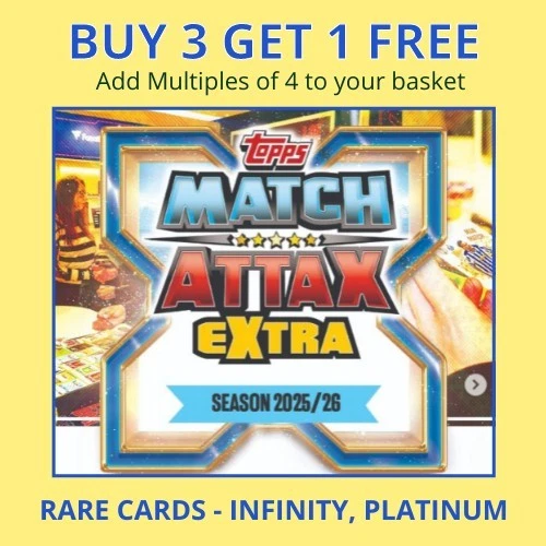 TARJETAS COLECCIONABLES MATCH ATTAX EXTRA 2026 - TOPPS 25/26 - RARAS -  INFINITY, CROMO ETC EUR 9,71 - PicClick ES