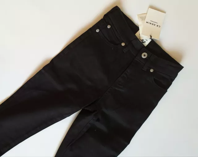 Size 8 Girls Jeans, NEW COUNTRY ROAD  Kids Skinnny Jean Black Denim RP$59.95 NEW