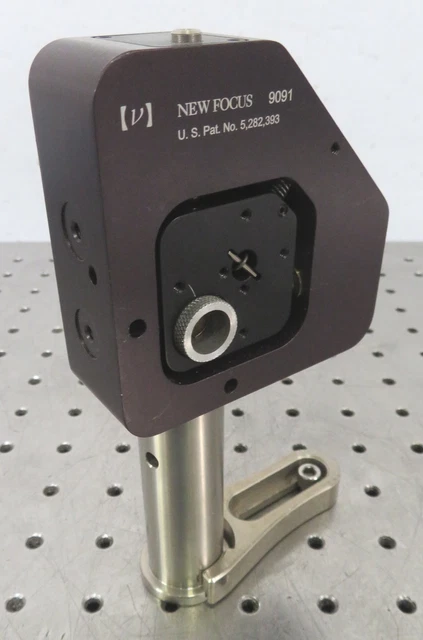 C186922 New Focus 9091 Singlemode Optical Fiber Positioner XYZØXØY w/Post + Fork