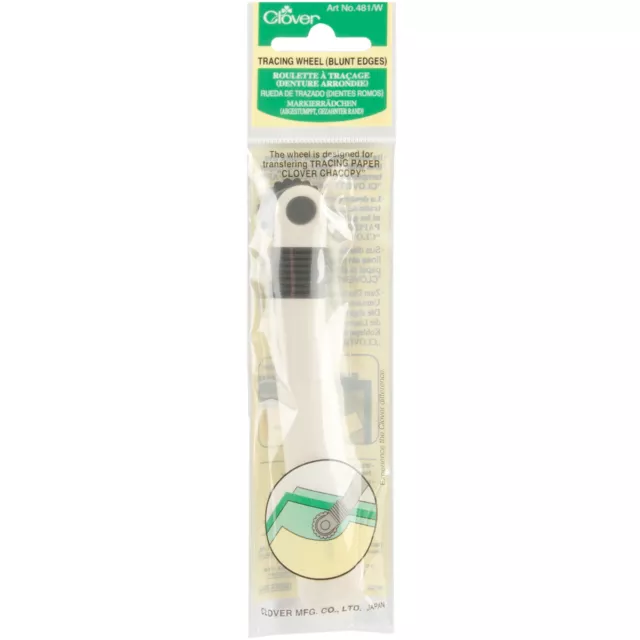 3 Pack Clover Tracing Wheel-Blunt Edge 481/W
