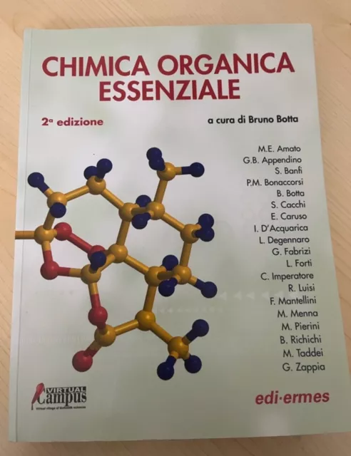 Chimica Organica  Essenziale Bruno Botta