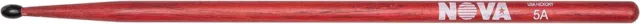 Vic Firth vf-n5anr Nova 5 A Nylon Tip Drum Sticks - Rot NEU OVP