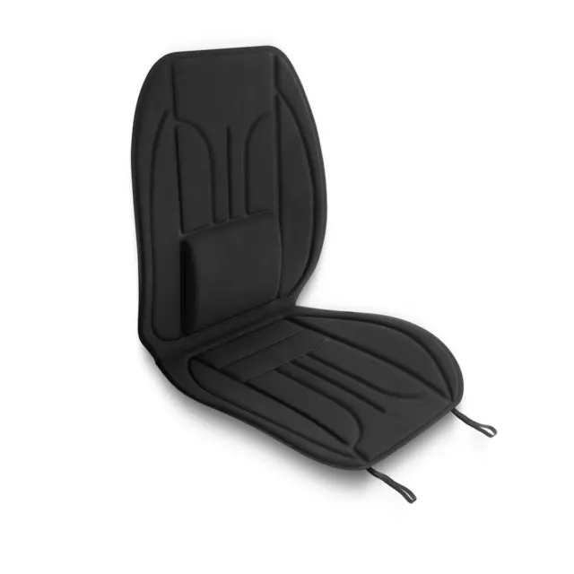 Coprisedile anatomico per auto per RENAULT CLIO 2 3 4 II III IV - Nero - E-MT