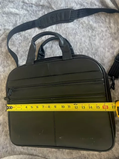 DELL DELUXE LAPTOP Computer Carrying Case Bag Shoulder Strap Black $22. ...