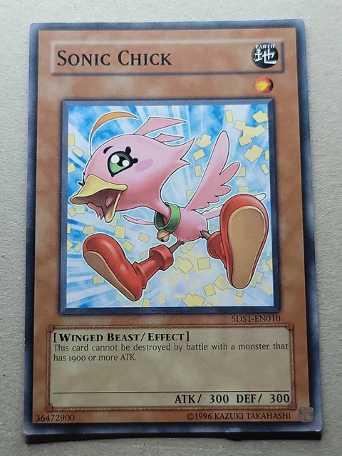 Yu-Gi-Oh! Sonic Chick Card – 5DS2-EN017 Common From 5D's Starter Deck 2009 (1st Edition) - View #5