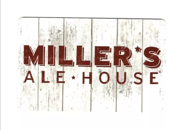 Miller's Ale House Gift Card $40