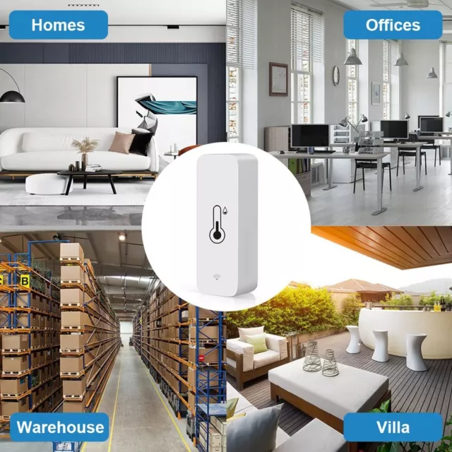 Pratico sensore WiFi per il monitoraggio di temperatura e umidit�� da qualsiasi