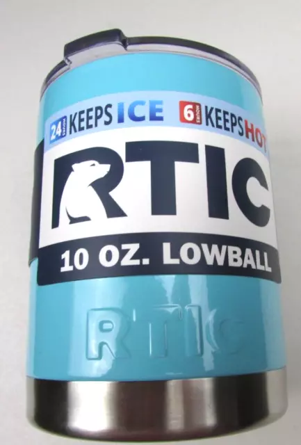 RTIC 10 oz. Lowball Stainless Steel Hot Cold Double Wall Tumbler