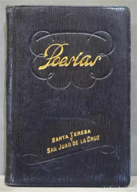 1948.- Poesias. Santa Teresa. San Juan De La Cruz. Encuadernacion