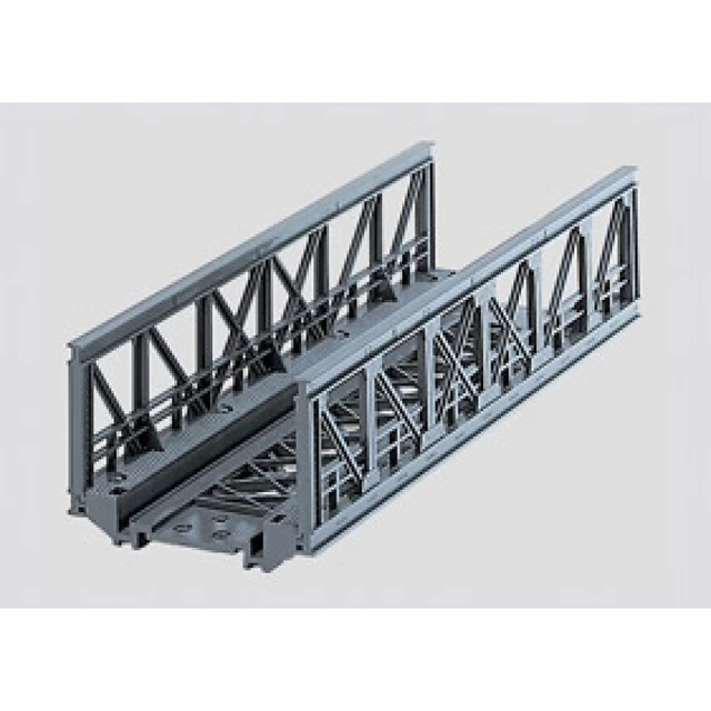 Evemodel – Pont à Treillis H0 1:87 – Maquette Ferroviaire à Monter – Gris Foncé