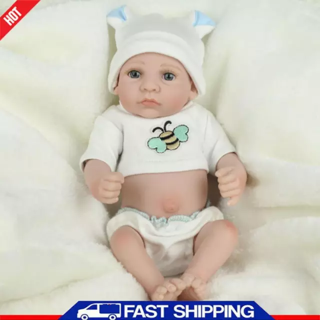 28cm Soft Reborn Doll 3D Skin Reborn Baby Dolls Realistic Baby Doll Appease Toys