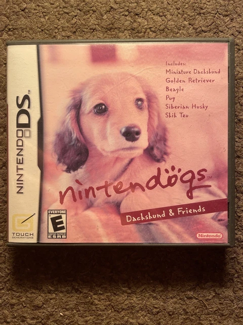 Nintendogs: Dachshund & Friends (Nintendo DS, 2005) - European Version